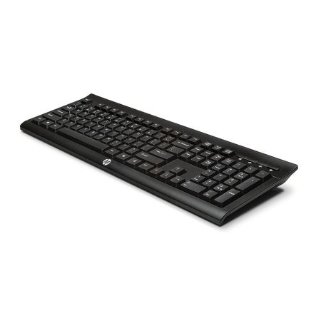 Clavier AZERTY HP Sans fil noir | Modèle K2500 