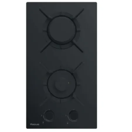 Plaque de Cuisson FOCUS 2 Feux 30Cm | SOFT.32 - Noir