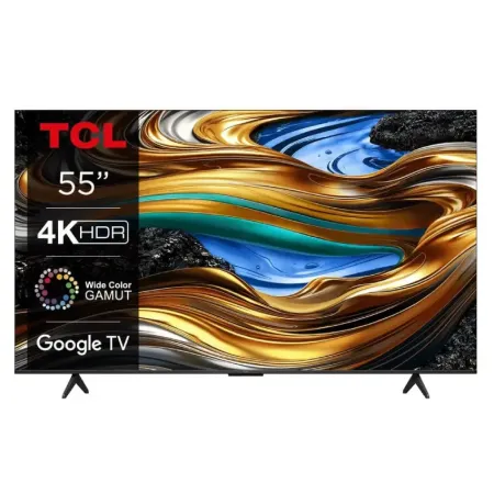 Tv TCL P755 55 pouces 4K UHD | SMART GOOGLE TV - Noir
