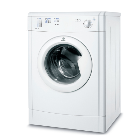 0103389_L - INDESIT Sèche-Linge IDV75 (7 Kg) Blanc Frontale