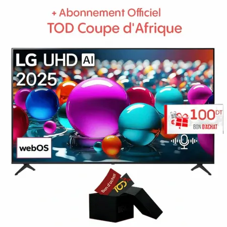 Tv LG 55 pouces 4K UHD Smart TV | 55UA85006LA - Noir 