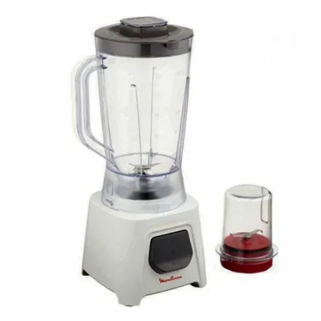 Blender  Moulinex LM2B2126 (450W) Blanc avec Grinder