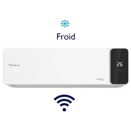 BIOLUX Climatiseur Split (12000 BTU) Froid Tropicalisé Avec Wifi
