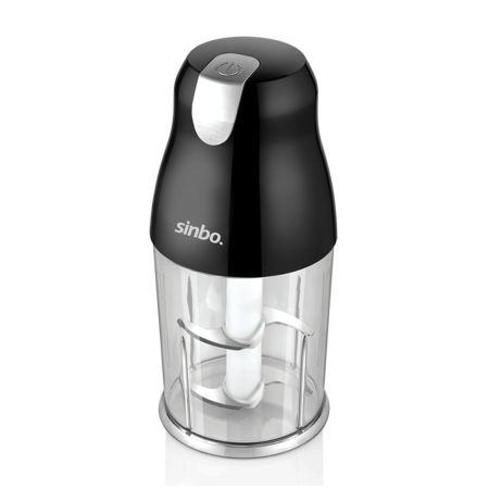  Mini Hachoir SINBO 400W 4 Lames inox | SHB.3106 - Noir 