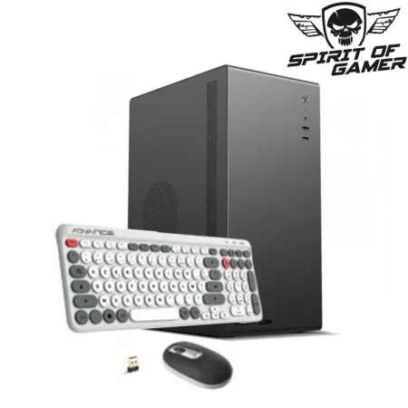 Pc de Bureau Gamer SPIRIT OF GAMER |i3 10é Gén - 8Go - 256SSD - MSI 510M | RGB