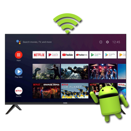 SABA Téléviseur LED SB43AFHD551(43) Noir SMART Full HD