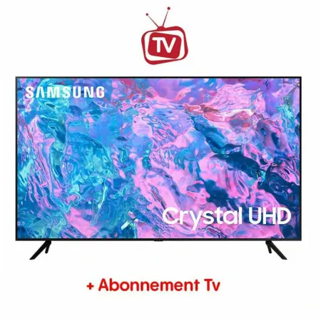 Tv SAMSUNG 58 Pouces  UHD 4K | SMART Tv - UA58 2023 - Noir