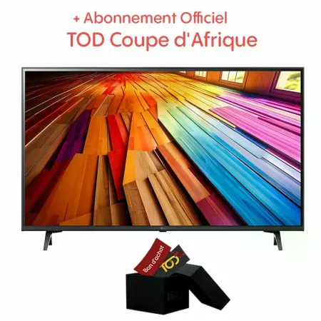 TV LG 43" 4K UHD Smart Tv +  T&eacute;l&eacute;commande Magic