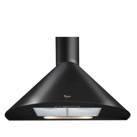 WHIRLPOOL Hotte Pyramidale Demi-lune (AKR689/1BK)