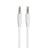 Câble Jack Mâle RECCI 3.5 mm | AUX RH18 - Blanc