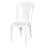 Chaise Plastique BISTROT MACHMOUM Blanc | SOTUFAB