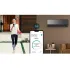 Climatiseur LG 18000 ARTCOOL MIRROR INVERTER | Chaud / Froid - Avec Wifi intégré - D18UAH - Noir 
