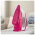 Fer à Repasser RUSSEL HOBBS 2400W | Débit de vapeur continu - Semelle en céramique - Rose 
