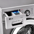 Machine à Laver LG à vapeur 9 kg | Essorage 1400 Tours/min - Lavante / Séchante - FH4G6VDGG6 - Silver 