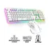 Pack Spirit of Gamer CLS.MK600S.WT | Clavier & Souris USB Blanc RGB