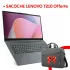 PC Portable Lenovo IdeaPad 1 Celeron N4500 8/256SSD Gris + Sacoche PC incluse
