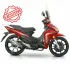 Scooter Dayun Kimbo 124CC | 4 Temps - Rouge