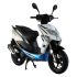 Scooter ZIMOTA 50 CC | Eagle - Blanc & Bleu