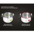 Cocotte minute Autocuiseur SILAMPOS | 6 Litres - Inox