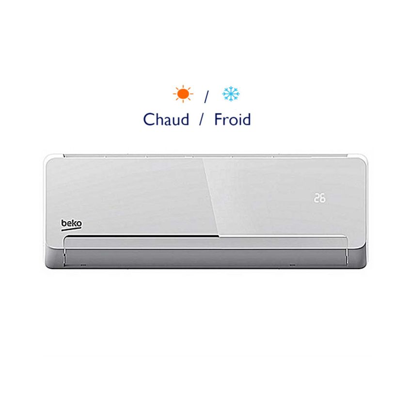 Climatiseur BEKO 9000 BTU  | Tropicalisé - CFBAFDA R410 - Blanc  