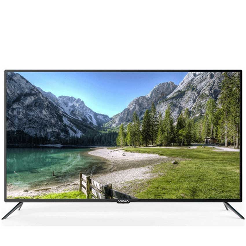 Tv VEGA 50 Pouces LED UHD 4K | SMART Tv - Récepteur Intégré - F50F1UB - Noir 