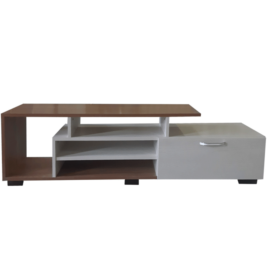 Table TV Ghassen Blanc  Noyer | DREAMS