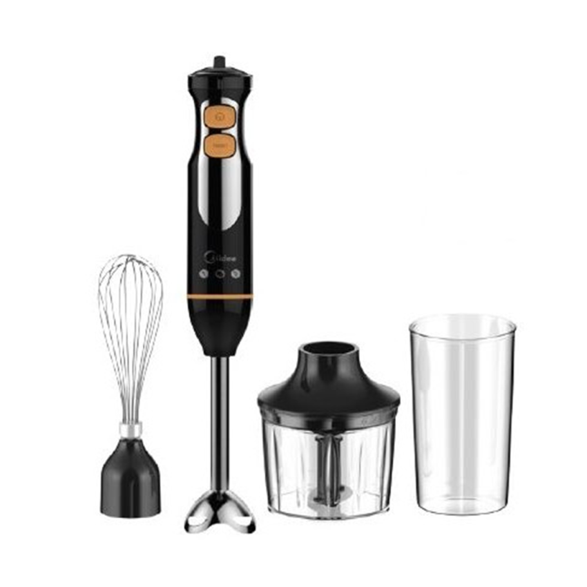 Mixeur Plongeant MIDEA 3 En 1 | 400 W - MJ.BH4001W - Noir 