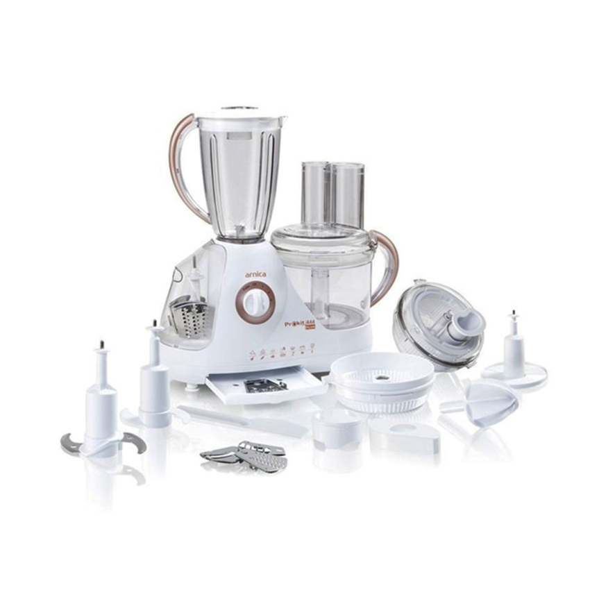 Robot Hachoir Multifonction ARNICA | 800 W - GH 21021 - Blanc & Rose Gold 