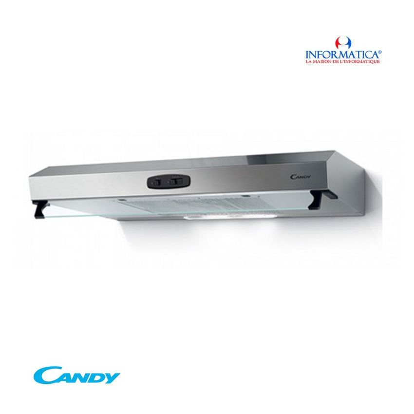Hotte casquette Candy 90 cm | CFT910.2SX - Inox 