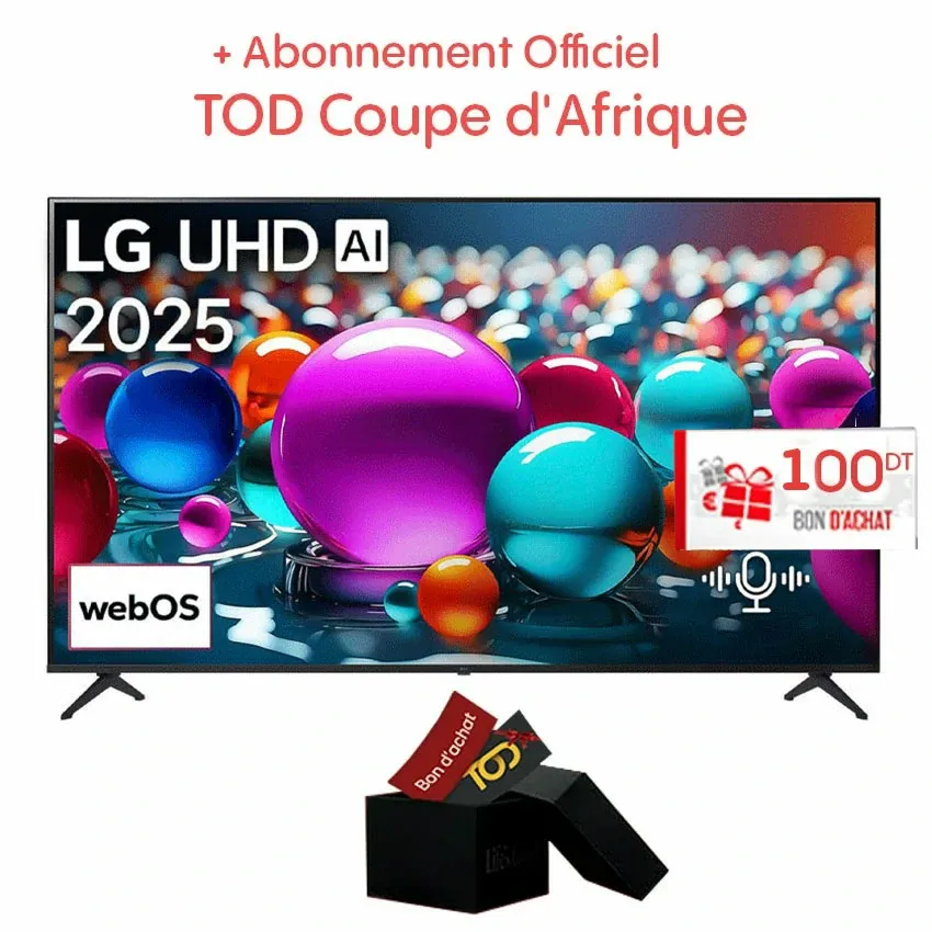 Tv LG 55 pouces 4K UHD Smart TV | 55UA85006LA - Noir 