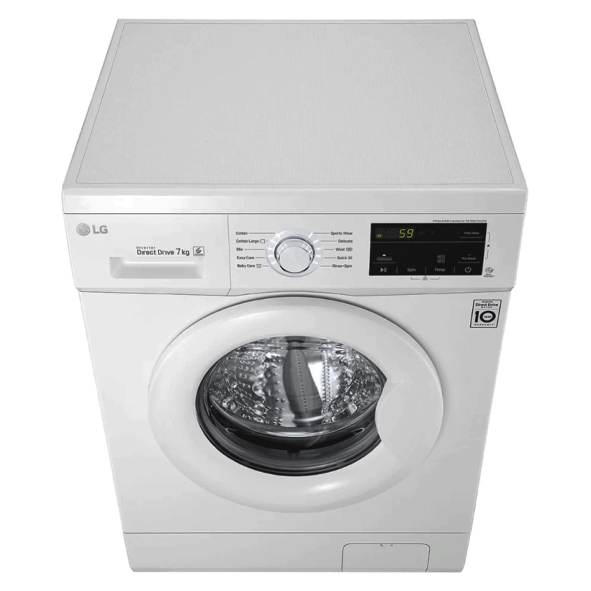Machine à Laver LG 7 KG | Essorage 1200 Tours/min - Smart DD - FH2J3QDNG0P - Blanc