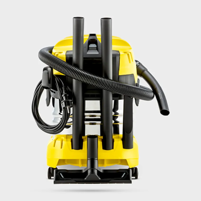 Aspirateur Eau et Poussières KARCHER WD4 | 1.628-260.0 - Jaune/Inox