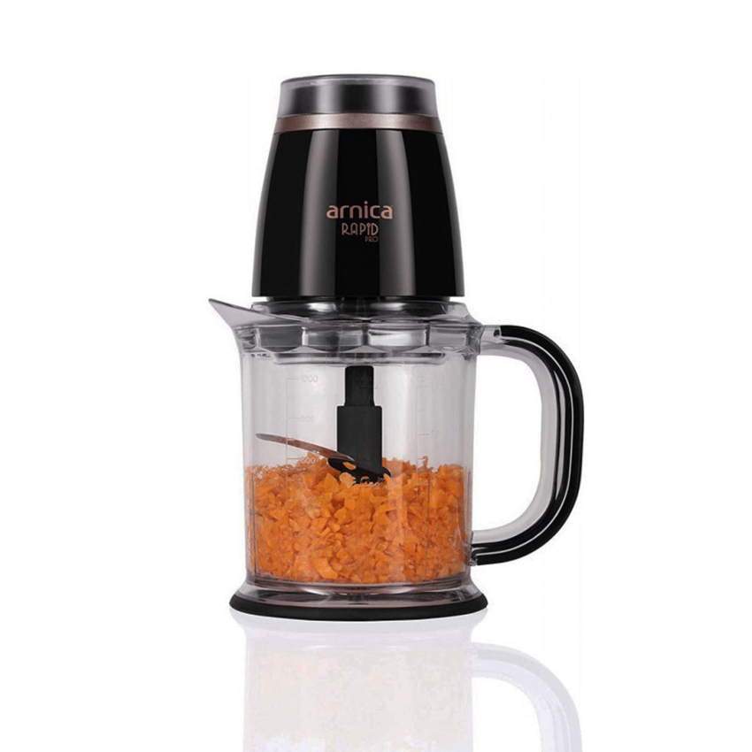 Mini Hachoir ARNICA 500 W 4 Lames inox | GH.21133 - Noir