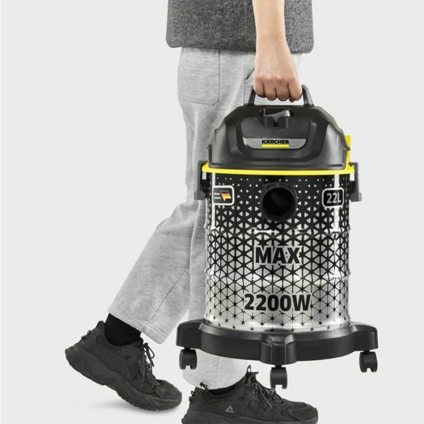 Aspirateur Haute Pression Karcher DVAC | 2200wtt - Cuve 22L - Noir 