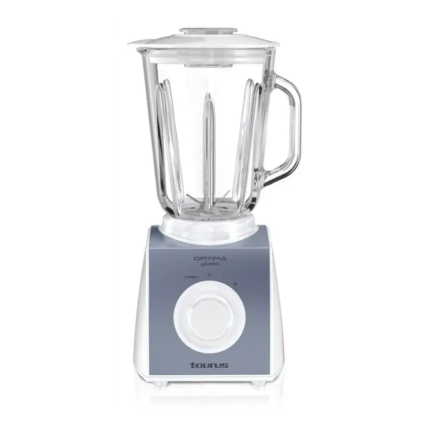 Blender TAURUS Optima Glass | 500watts - Silver 