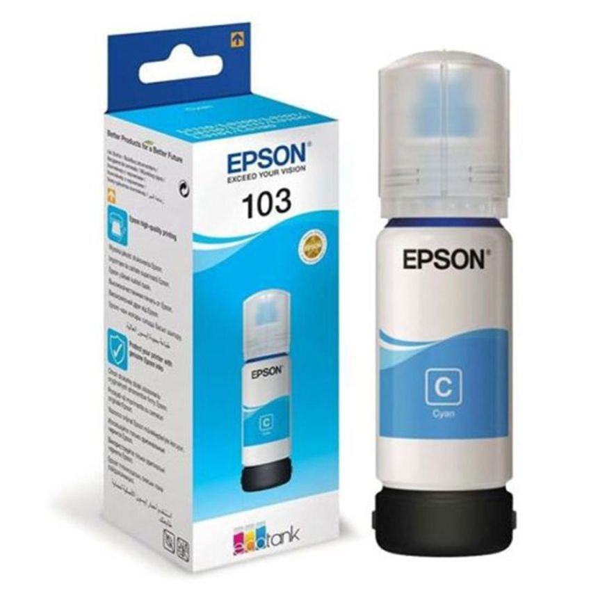 Bouteille D'encre EPSON 65 ml | 103 L3110 - Couleur : Noir 