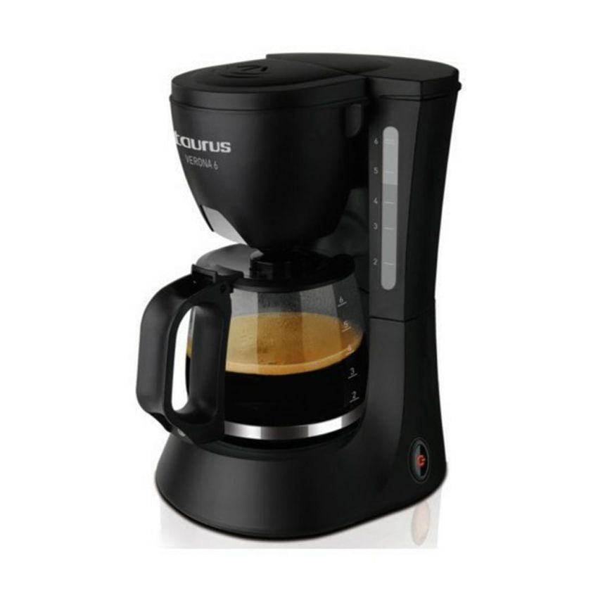 Cafetière TAURUS Verona 600 W | 4 à 6 tasses - 920614000 - Noir 