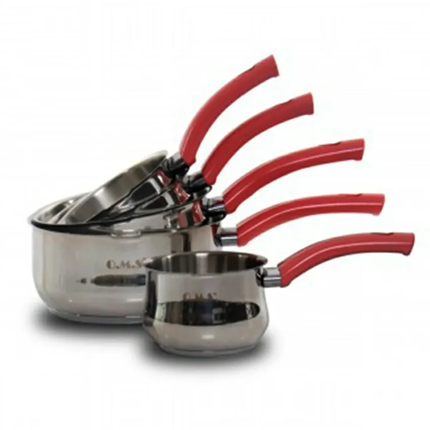 Set de 5 Casseroles | OMS 4041 - Inox & Doré