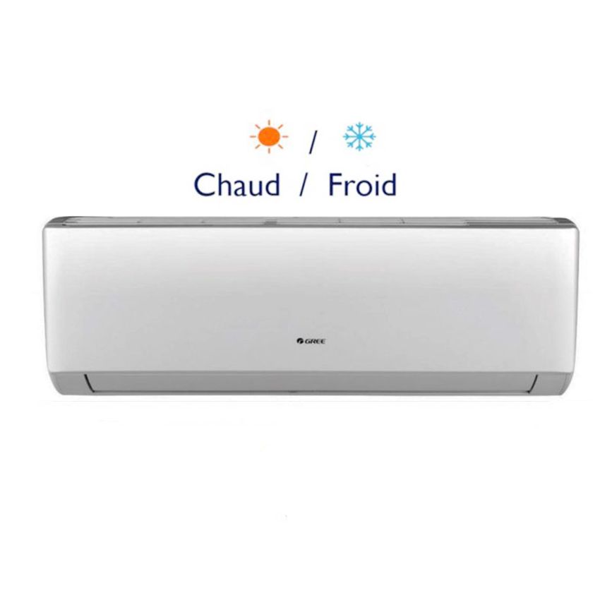 Climatiseur GREE 9000 INVERTER | Chaud / Froid - Blanc  
