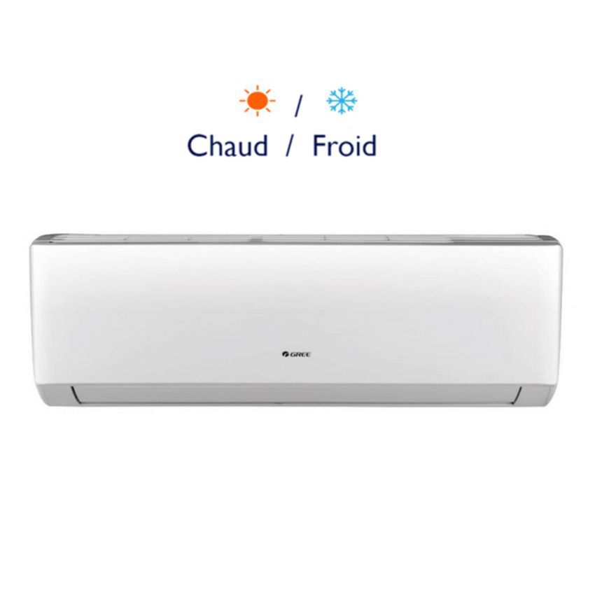 Climatiseur GREE 24000 | Chaud / Froid - Blanc 
