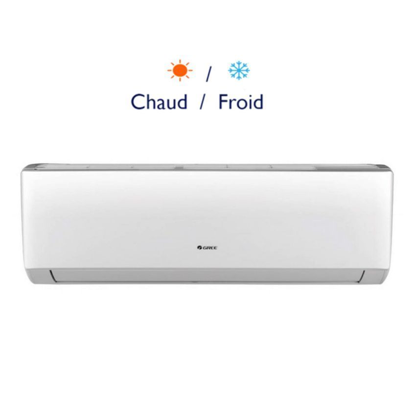 Climatiseur Split GREE - 9000BTU | Chaud - Froid - Tropicalisé