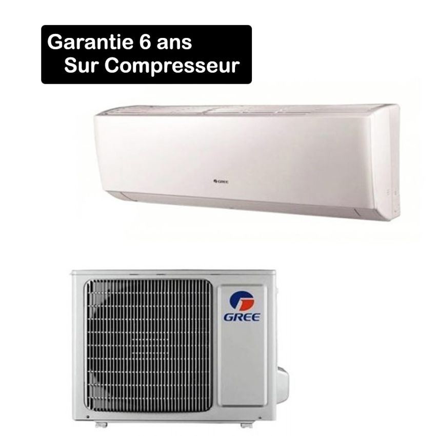 Climatiseur Split GREE - 9000BTU | Chaud - Froid - Tropicalisé