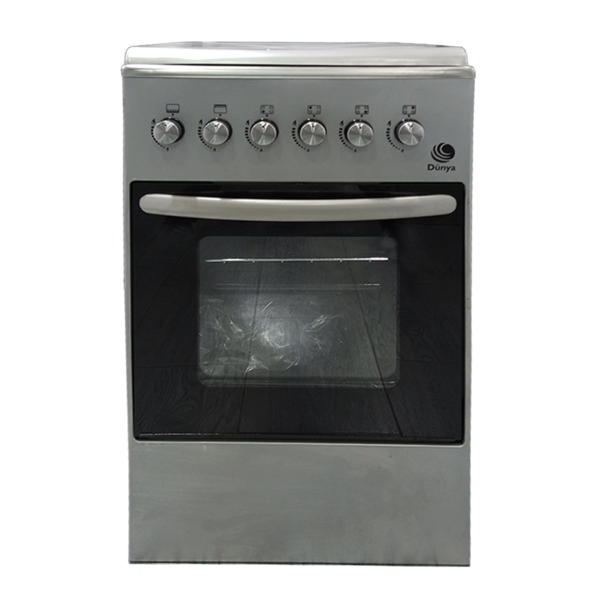 Cuisinière à gaz 4 FEUX DUNYA | G571D - 50cm -  Gris 