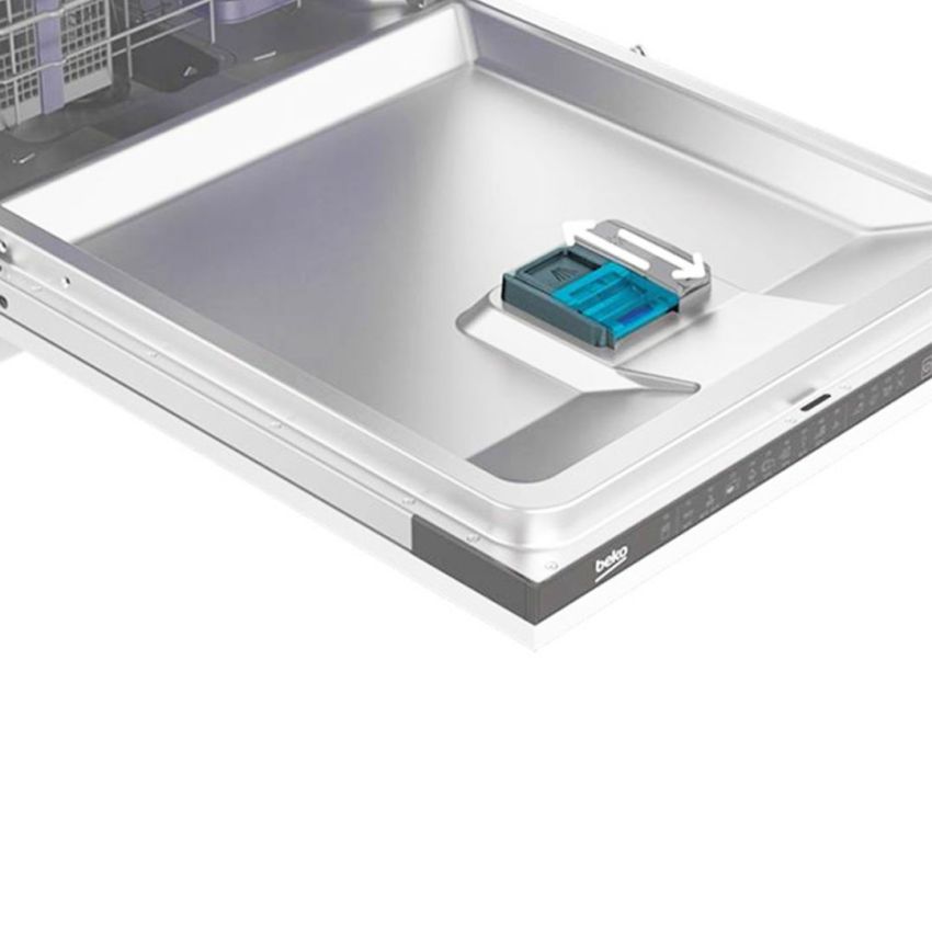 Lave Vaisselle BEKO 13 Couverts | Programme express  60 min - DFN04320S - Silver 