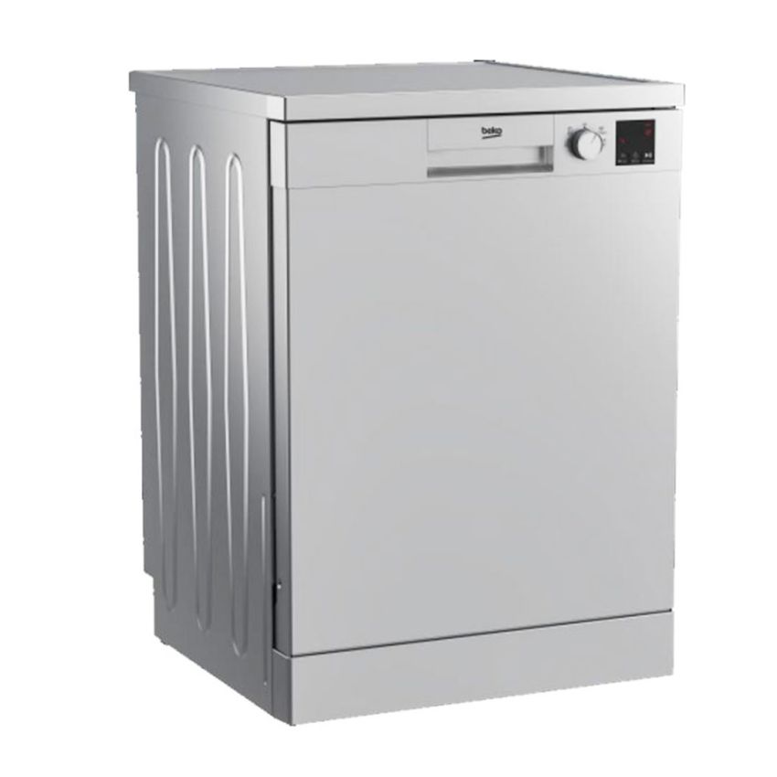Lave Vaisselle BEKO 13 Couverts | Programme express  60 min - DFN04320S - Silver 
