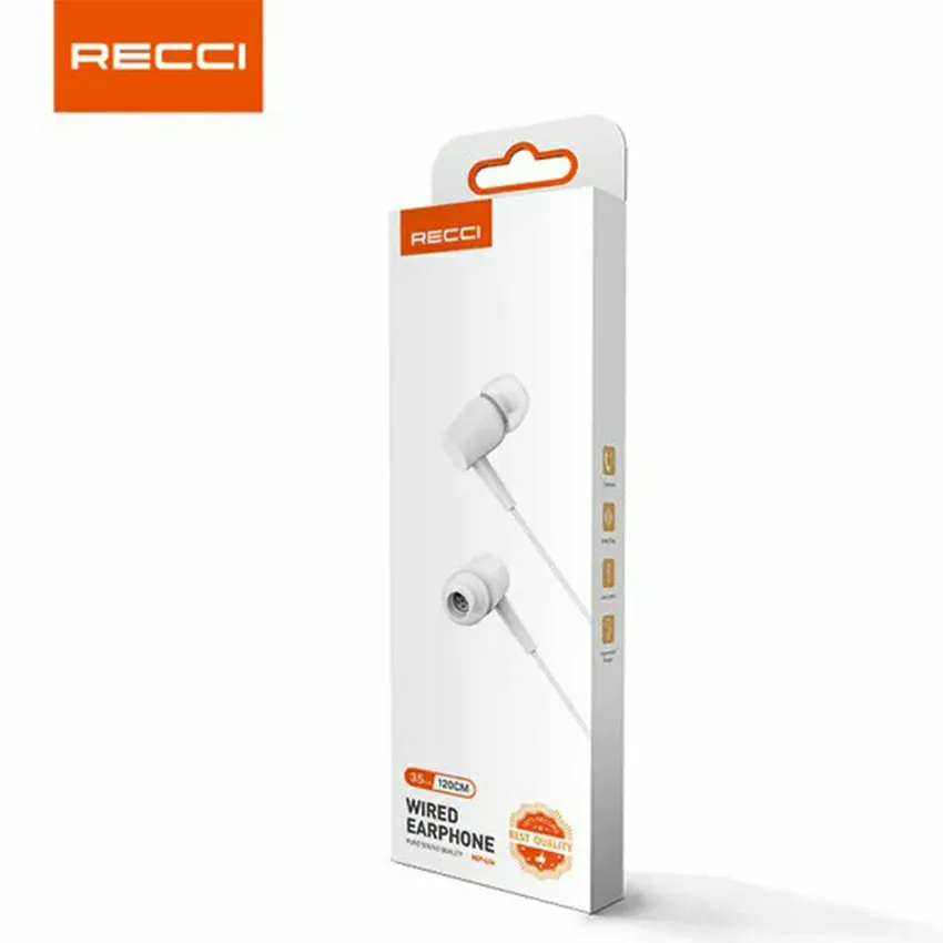 Ecouteur Filaire RICCI | REP.L15 - Blanc