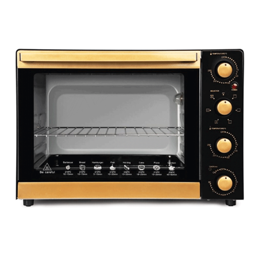 Four Electrique FRESH 65 Litres | Thermostat-250 °C - FR6503S G - Mini-Four - Gold