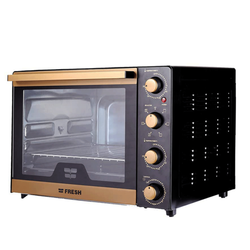 Four Electrique FRESH 65 Litres | Thermostat-250 °C - FR6503S G - Mini-Four - Gold
