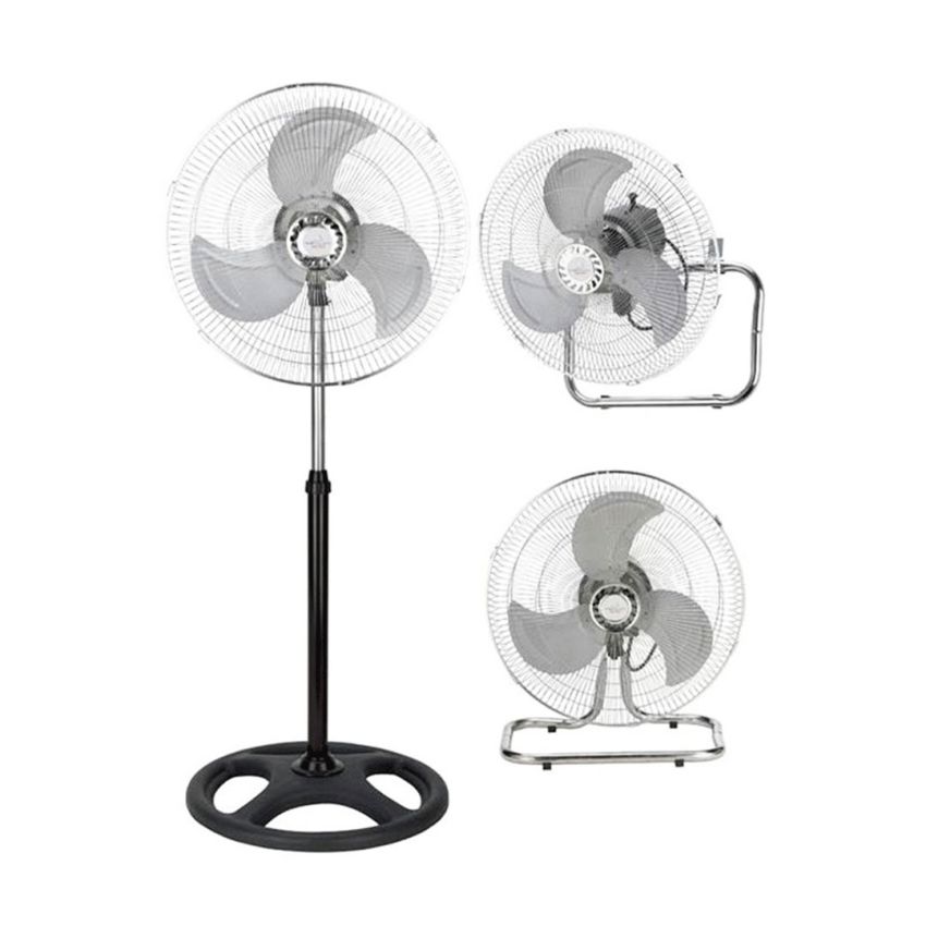 Ventilateur sur pied silencieux GOLD 18 Pouces | FS.4531 - Noir