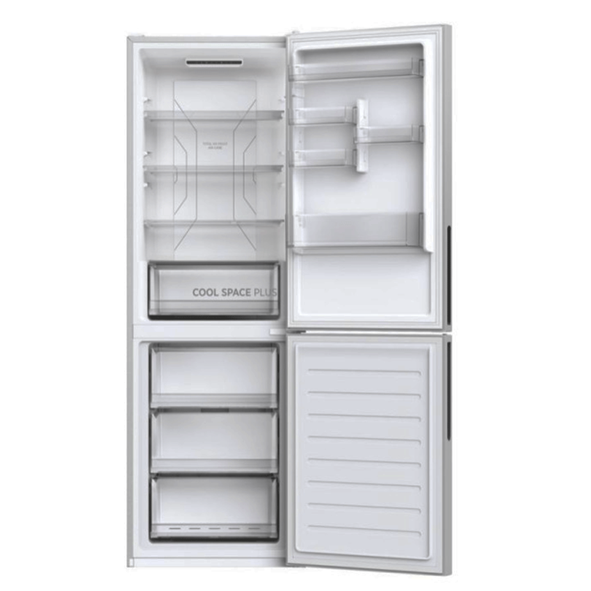 Réfrigérateur Combiné HOOVER 341 Litres | NoFrost / Sans givre - Réf HOCE4T618EX - Inox 